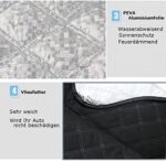 BEEWAY Frontscheibenabdeckung, Ultra-Dick Auto Windschutzscheiben Abdeckung Sonnenblende Wintergegen Schnee EIS Frost Sonne UV Staub Wasserbeständig – Bild 6
