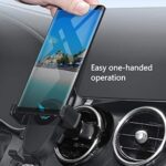 Kaome Auto-Handyhalterung für Mercedes – Lüftung, Einhandbedienung – Bild 7