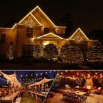 MYCARBON LED Lichterkette aussen, Birnen wasserdicht Lichterkette Outdoor/Indoor Lichterkette Glühbirnen mit stecker Deko für Garten Zimmer Bar Balkon Party – Bild 9