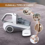 Dibea UV-Licht Matratzenstaubsauger Milbensauger Handstaubsauger 10000Pa 300W Leistungsstark 4,5m Kabel 400ML Matratzenreiniger Zyklonsystem Hepa-Filter Allergiker Bett Sofa UV-10 – Bild 3
