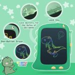 ORSEN LCD Schreibtafel Spielzeug ab 1 2 3 4 5 6 Jahre alt Junge Mädchen, 8,5-Zoll Bildschirm Zeichenbrett Maltafel, Dinosaurier Spielzeug Schreibtablett Weihnachten Kleine Geschenke für Kinder – Bild 5