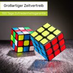 CUBIDI® Original Zauberwürfel 3x3 Klassisch - Typ Los Angeles | Speed-Cube 3x3x3 mit optimierten Dreheigenschaften | Magic Cube für Anfänger und Fortgeschrittene – Bild 7