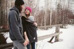 Ergobaby Wintercover und Regencover, isolierter Regenschutz für Babytragen mit Fleece-Innenfutter, wasserdichte Hülle – Bild 6