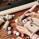 Bosch Akku Heissklebestift Gluey Cupcake Pink (mit 20 Klebesticks, im Karton) – Bild 9