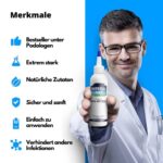Nagelpilz Behandlung Schnell Intensiv mitt Glycerin | Mittel gegen nagelpilz öl | Antifungal Nagelpflege Ohne Wasser | 75ML XL – Bild 6