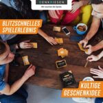 DENKRIESEN, Stadt Land VOLLPFOSTEN, Das Kartenspiel, Classic Edition, Wichtelgeschenk, Stadt Land Fluss Familienspiel, Geburtstagsgeschenk, Reisespiel – Bild 5