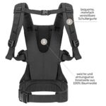 Fillikid - Ergonomische Babytrage/Kindertrage 4in1 - Bauchtrage, Rückentrage, variable Blickrichtung/mitwachsend, verstellbar - für Babys & Kleinkinder – Bild 3