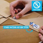 Adventskalender zum Befüllen 2022 - DIY Weihnachtskalender zum Selbst Befüllen mit Papiertüten und Zahlen Aufkleber - Adventkalender Kinder Erwachsene – Bild 4