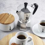 Bialetti, Moka Express, Ikonische Espressomaschine für die Herdplatte, macht echten Italienischen Kaffee, Moka-Kanne, Aluminium, Silber – Bild 2