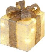 Bambelaa! 3er Led Deko Geschenke Leucht Boxen Timer Weihnachts Dekoration Weihnachtsdeko Beleuchtet Deko Weihnachten – Bild 3