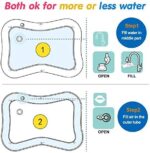 VATOS Wassermatte Baby, Baby Spielzeuge 3 6 9 Monate, Baby Wassermatte ist Perfektes Sensorisches Spielzeug für Baby Frühe Entwicklung Aktivitätszentren – Bild 6