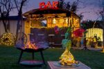 Idena 8325066 - LED Lichterkette mit 200 LED in warmweiss, mit 8 Stunden Timer Funktion und Transformator, ca. 27,9 m lang, Innen- und Aussenbereich, für Partys, Weihnachten, Deko, Hochzeit – Bild 6