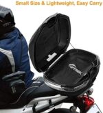 TOPTREK Motorrad Abdeckplane Outdoor Winterfest Wasserdicht Motorradgarage 210T Oxford Stoff – XXL Motorradabdeckung für Harley-Davidson, Honda, Suzuki, Kawasaki (245*105*125 cm) – Bild 7