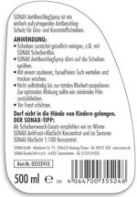 SONAX AntiBeschlagSpray (500 ml), SONAX KlarSicht MicrofaserTuch (25 x 40 cm) & SONAX ScheibenSchwamm (1 Stück) – Bild 2