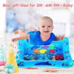 VATOS Wassermatte Baby, Baby Spielzeuge 3 6 9 Monate, Baby Wassermatte ist Perfektes Sensorisches Spielzeug für Baby Frühe Entwicklung Aktivitätszentren – Bild 3