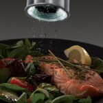 Russell Hobbs Salz und Pfeffer Mühle elektrisch, 2er Set, Edelstahl (Keramikmahlwerk für getrocknete Gewürze & Kräuter, Mahlgrad einstellbar fein bis grob, LED Beleuchtung) Gewürzmühlen 23460-56 – Bild 6