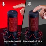 HyperX HX-MICQC-BK QuadCast - Standalone Mikrofon mit umfangreichen Funktionen für Streamer Gamer – Bild 2