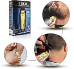 Haarschneidemaschine Profi, CIICII Haarschneider Herren Haartrimmer Bartschneider Set (12Pcs USB Schnurlos LCD Anzeige Wiederaufladbar Akku Haarscherer Pflegeset) für DIY Hause Friseur – Bild 7