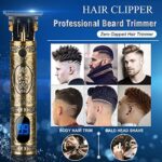 Xnuoyo Profi USB Haarschneidemaschine Haarschneider Herren Bartschneider Barttrimmer Haartrimmer Kinder Männer mit LCD-Indicator – Bild 6