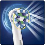Oral-B Pro 2000 Elektrische Zahnbürste mit OxyJet Munddusche, 3 Aufsteckbürsten, 4 Ersatzdüsen, Set für Zahnreinigung und Zahnpflege, Geschenk Mann/Frau, Designed by Braun – Bild 6