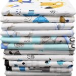 Clevere Kids Mulltücher 12er Pack | Jungs oder Mädchen | 70x80 | OEKO-TEX | made in EU