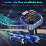 LENCENT Bluetooth 5.3 FM Transmitter mit Schnellladung & Freisprechfunktion – Bild 6