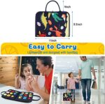 Withosent Montessori Busy Board – 4-Schicht Aktivitätsspielzeug für Kinder ab 3 Jahren – Bild 4