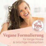 Jean & Len Pflege Shampoo Jojoba und frischer Apfel, sorgt für bessere Kämmbarkeit und entwirrt lästige Knoten, für gesunde und kräftig aussehendes Haar, 300 ml – Bild 4