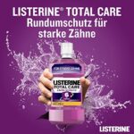 LISTERINE Total Care Zahn-Schutz (600 ml), schützende Mundspülung gegen Karies mit 6 in 1 Wirkung, Rundumschutz für starke Zähne – Bild 2
