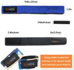 GoHZQ Angelrute Gürtel Elastische Gurte Halter Outdoor Supplies Einstellbar Dehnbare Angelrute Halterung Magic Band Angelgerät Krawatte Tasche Zubehör 5 Farben, 10 Packungen – Bild 5