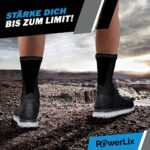 POWERLIX Sprunggelenkbandage 2 Stück, Professionelle Knöchelbandage für Damen/ Männer Kompressionssocken Fussbandage für Plantarfasziitis, Arthritis, ACL, Gelenkschmerzen,Fersensporn – Bild 2