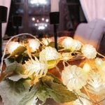 KPCB Tech Weihnachtsbeleuchtung Tannenzapfen 5,4 m 50 LEDs mit Warm Licht Batteriebetrieben – Bild 4