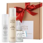 mellow NOIR Gesichtspflege-Set – Hyaluron, Vitamin C & Tagescreme | Naturkosmetik | Vegan & Anti-Aging