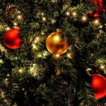 SALCAR, Christbaumbeleuchtung mit Ring und Girlanden, LED Überwurf Lichterkette Weihnachtsbaum – Bild 5