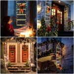 LED Weihnachtsmann Leiter Lichterkette, Geemoo 0.75M LED Weihnachtsbeleuchtung Strombetrieben mit Timer, Speicherfunktion, 8 Modi, für Innen Aussen Weihnachtsbaum Fenster Weihnachten Deko – Bild 7