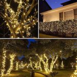 NEXVIN Solar Lichterkette Aussen, Outdoor Weihnachtsbeleuchtun Solar für Garten, Terrasse, Balkon Deko – Bild 2