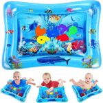 VATOS Wassermatte Baby, Baby Spielzeuge 3 6 9 Monate, Baby Wassermatte ist Perfektes Sensorisches Spielzeug für Baby Frühe Entwicklung Aktivitätszentren