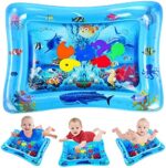 VATOS Wassermatte Baby, Baby Spielzeuge 3 6 9 Monate, Baby Wassermatte ist Perfektes Sensorisches Spielzeug für Baby Frühe Entwicklung Aktivitätszentren