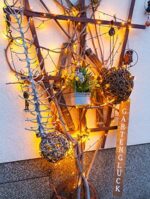 Idena 8325066 - LED Lichterkette mit 200 LED in warmweiss, mit 8 Stunden Timer Funktion und Transformator, ca. 27,9 m lang, Innen- und Aussenbereich, für Partys, Weihnachten, Deko, Hochzeit – Bild 5
