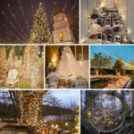 NEXVIN Solar Lichterkette Aussen, Outdoor Weihnachtsbeleuchtun Solar für Garten, Terrasse, Balkon Deko – Bild 5