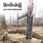 Ehrenkind® WALKOVERALL | Baby Wollwalk-Overalls aus Natur Schurwolle mit Reissverschluss | Walk Wolle Woll-Anzug für Kleinkind und Baby – Bild 2