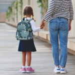 Isaoa Rucksack mit Zügeln für Jungen, niedlicher Dinosaurier Brülltier Rucksack, Kinderrucksack, Tagespflegetasche, Vorschule, Kinderzimmer, Reisetasche mit Brustclip – Bild 7