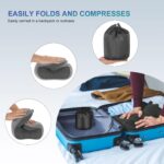 Eono Reise-Nackenkissen Set – Memory Foam, inkl. Schlafmaske & Ohrstöpsel – Bild 8