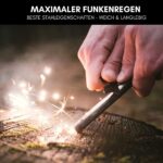 BUSH GEAR Feuerstahl – Bis 20.000 Zündungen, Feuerstarter Set für Survival, Camping & Bushcraft – Bild 7