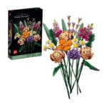 LEGO 10280 Icons Blumenstrauß, Kunstpflanzen für Erwachsene, künstliche Blumen zum Basteln, Home Deko, Zimmerdeko, Botanik-Kollektion
