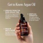 Cliganic Bio-Arganöl -  100% Rein, 120ml | Für Haare, Gesicht & Haut | Kaltgepresstes Trägeröl – Bild 5