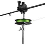 THKFISH Schnurspulgerät Mit Aufspulgerät für Angelschnur Angelschnur Aufspulen Schnurspulstation Schnurzähler Angeln Spooler Winder