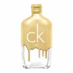 CALVIN KLEIN ck one Gold Eau de Toilette, fruchtig-holziger Unisex-Duft, 50ml