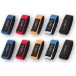 GoHZQ Angelrute Gürtel Elastische Gurte Halter Outdoor Supplies Einstellbar Dehnbare Angelrute Halterung Magic Band Angelgerät Krawatte Tasche Zubehör 5 Farben, 10 Packungen