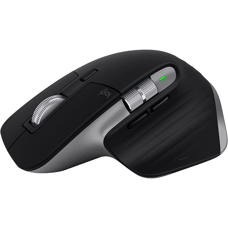 Logitech MX Master 3S for Mac - Wireless Bluetooth Mouse with Ultra Fast Scrolling, Ergo, 8K DPI, Glass Tracking, Quiet Clicks, USB-C, Apple, iPad